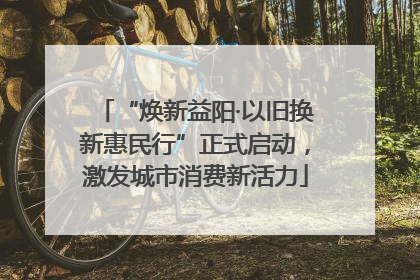 “焕新益阳·以旧换新惠民行”正式启动，激发城市消费新活力