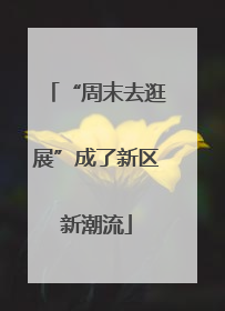 “周末去逛展”成了新区新潮流