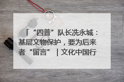 “四普”队长冼永城：基层文物保护，要为后来者“留言”｜文化中国行·我在广东找文物
