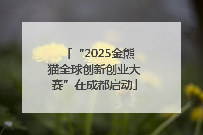“2025金熊猫全球创新创业大赛”在成都启动