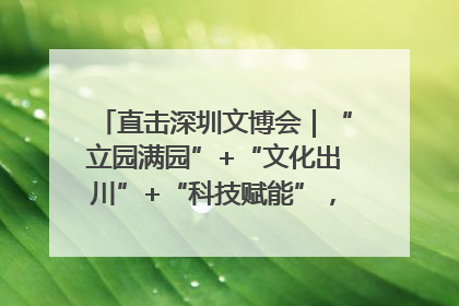 直击深圳文博会｜“立园满园”+“文化出川”+“科技赋能”，成都传媒发布三大文创领域合作清单