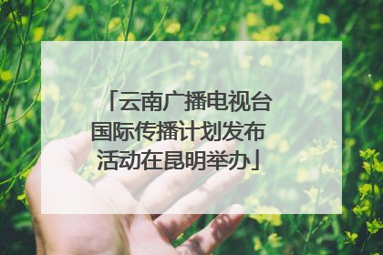 云南广播电视台国际传播计划发布活动在昆明举办