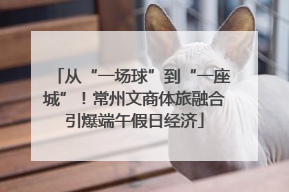 从“一场球”到“一座城”！常州文商体旅融合引爆端午假日经济