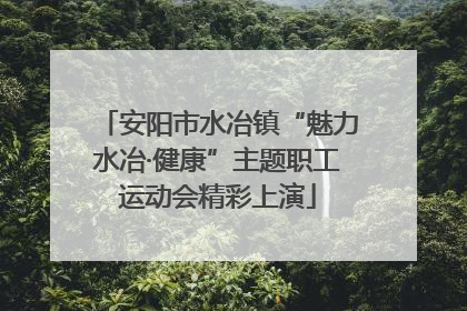 安阳市水冶镇“魅力水冶·健康”主题职工运动会精彩上演