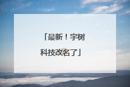最新！宇树科技改名了
