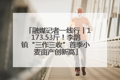 融媒记者一线行丨1173.53斤！李鹊镇“三作三收”首季小麦亩产创新高