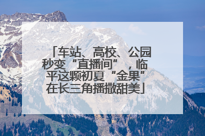 车站、高校、公园秒变“直播间”，临平这颗初夏“金果”在长三角播撒甜美