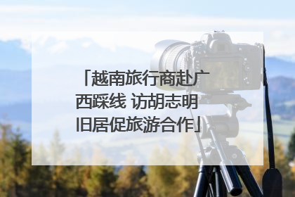 越南旅行商赴广西踩线 访胡志明旧居促旅游合作