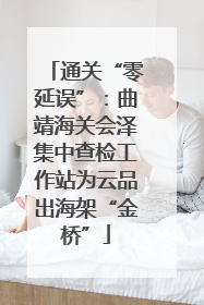 通关“零延误”：曲靖海关会泽集中查检工作站为云品出海架“金桥”