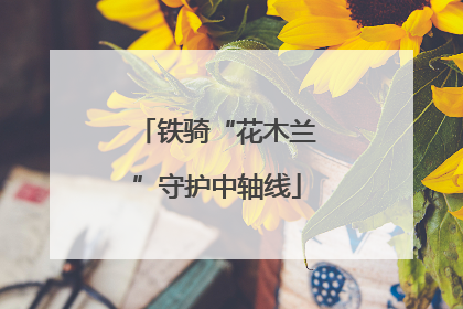 铁骑“花木兰”守护中轴线