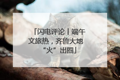 闪电评论丨端午文旅热，齐鲁大地“火”出圈
