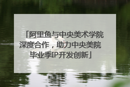 阿里鱼与中央美术学院深度合作，助力中央美院毕业季IP开发创新