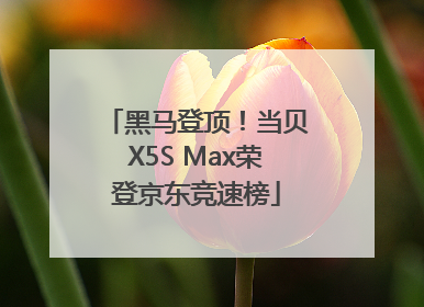 黑马登顶！当贝X5S Max荣登京东竞速榜
