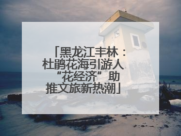 黑龙江丰林：杜鹃花海引游人 “花经济”助推文旅新热潮