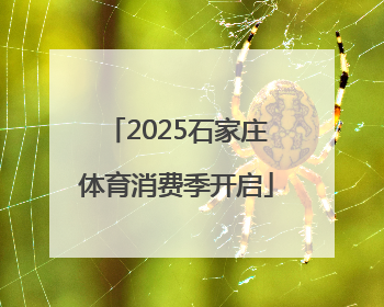 2025石家庄体育消费季开启