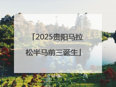 2025贵阳马拉松半马前三诞生