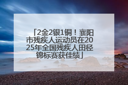 2金2银1铜！襄阳市残疾人运动员在2025年全国残疾人田径锦标赛获佳绩
